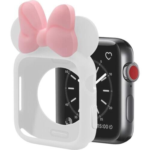 Lovely Protector for IWatch 42 40 44mm Ultra-thin Frame For IWatch Frame MINI Watch Cover Case for Apple Watch Series 5/4/3/2