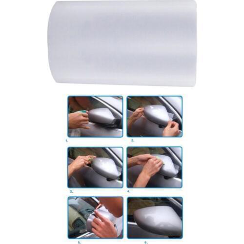 Clear Car Door Plate Sill Edge Cover Film PVC Anti Scratch Sticker New