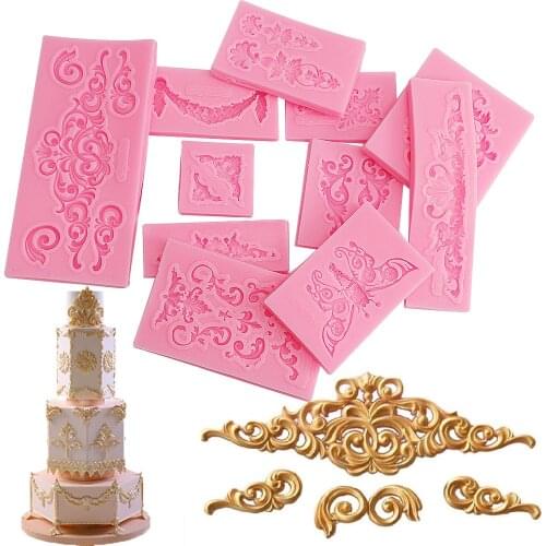 1PCS Sugaring Paste Silicone Mold For Candle Easter Cake Decorating Tools Silicone Molds For Clay Baking Accessories Cake Tools