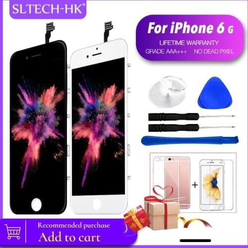 Grade AAA+++ For iPhone 6 6S LCD Replacement With 3D Touch Screen Digitizer Assembly For iPhone 5 5S 7 8 Display No Dead Pixel