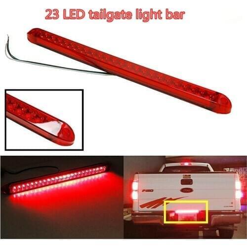 Universal Third Tail Stop Signal Lamp,Led High Level Mount Additional Rear Brake Light For Camper Bus Truck Trailer RV