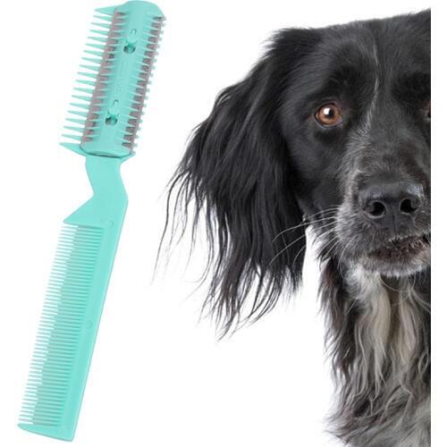 New Pet Hair Trimmer Grooming Tool with Comb and 2 Razor for Pet Dog Cat Hair Cutting Dog Hair Trimmer