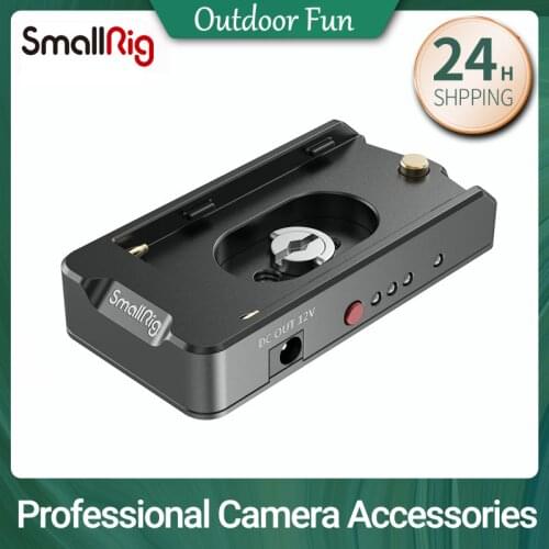 SmallRig DSLR Camera Clamp NP-F Battery Adapter Plate for Sony NP-F Type Batteries EB2504