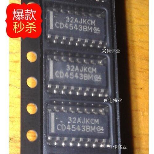 10PCS genuine CD4543BM CD4543 SOP16 package display driver