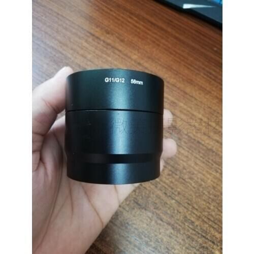 58mm 58 mm filter mount Lens Adapter Tube Ring for canon G10 G11 G12 camera UV CPL lens hood