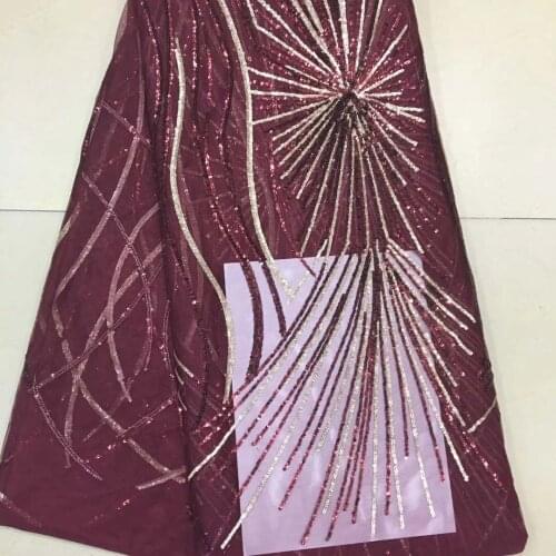 DI YA SI African Lace Fabric 2018 Embroidered Nigerian Laces Fabric Bridal High Quality French Tulle Lace Fabric For Women