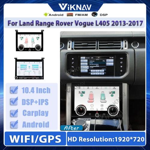 128GB 12.3 Inch Car Board For Land Rover Range Rover Executive Edition 2013-2017 Conditioning Control Center
