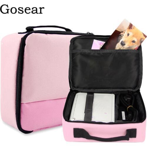 Besegad Carry Storage Protector Bag Handbag Case Pouch Universal for Canon Selphy CP1200 CP910 HITI Prinhome P310W Photo Printer