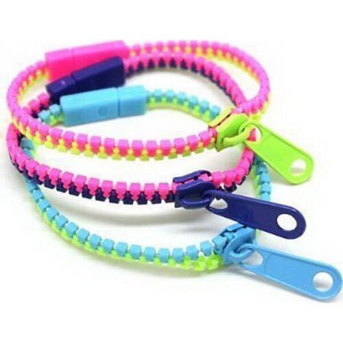 Free ship Wholesale 50pcs/lot Mix colors zipper bracelet hip fashion zip bracelet Multicolor instock bangle bracelet wrist band