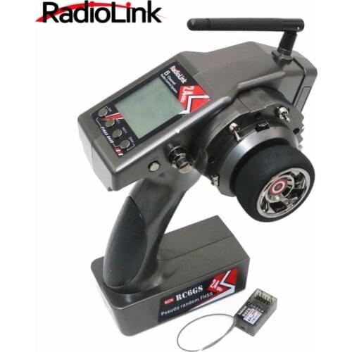 FREE SHIPPING !!! RadioLink 2.4GHz 6 Channel RC6GS Radio Transmitter with R6FG Gyro Receiver #RC6GS