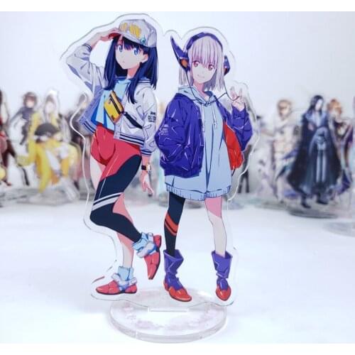 Anime SSSS.GRIDMAN Hibiki Yuta Takarada Rikka Shinjo Akane Acrylic Stand Figure Model Toy Gifts Cosplay