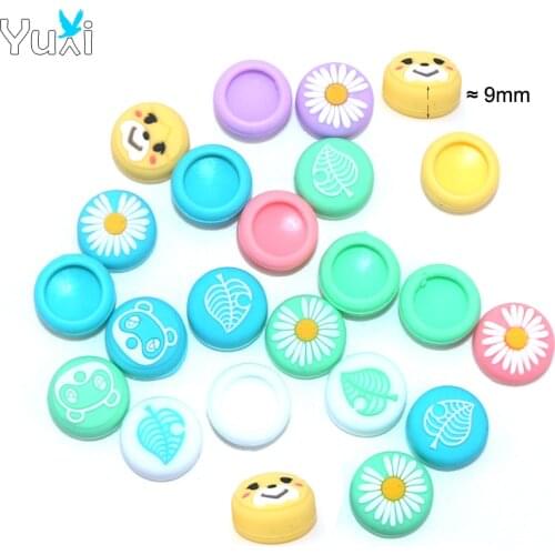 YuXi 2pcs Silicone Extra Higher JoyCon Analog Thumb Stick Grip Caps Joystick Cover for Nintend Switch NS Joy-Con Controller