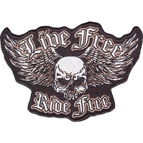 Iron On Patches Mix Embroidered Fabric Patches For Motorcycle Badges Patch 2018 New Hot Sale