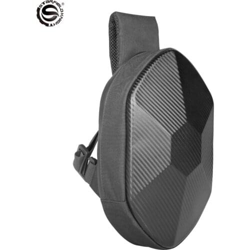 SFK Motorbike Riding Waist Bag with USB Socket Black Star Unisex Motorcycle Racing Chest Fanny Pack/ Motocross Accessories