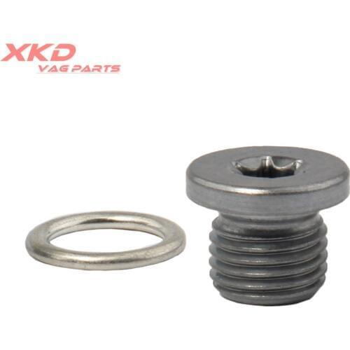 Engine Oil Drain Plug&Gaskets Fit For Jett-a Golf CC PASSAT AU-D A3 A4 A5 Q3 Q5 N 013 815 7 N 911 679 01