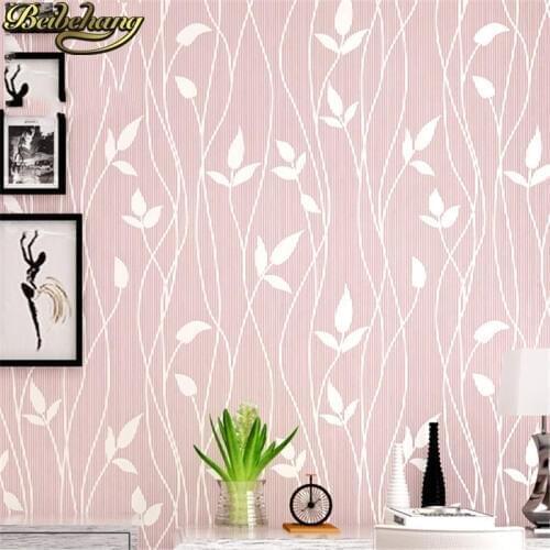 Beibehang Modern warm garden self-adhesive wallpaper bedroom dormitory living room TV background wall paper stickers