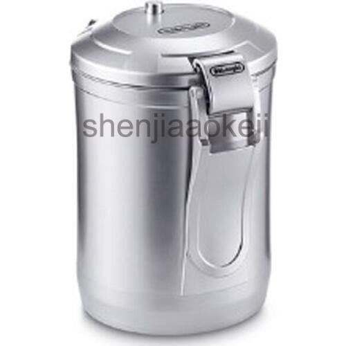 1.6L vacuum coffee beans powder storage tank sealed tank removable storage tank 1.6L Capacity