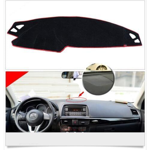 Interior Dashboard Carpet Photophobism Protective Pad Mat For Mazda CX-5