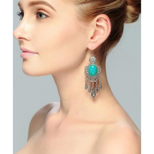 ZIVangela Women's Gold Earrings