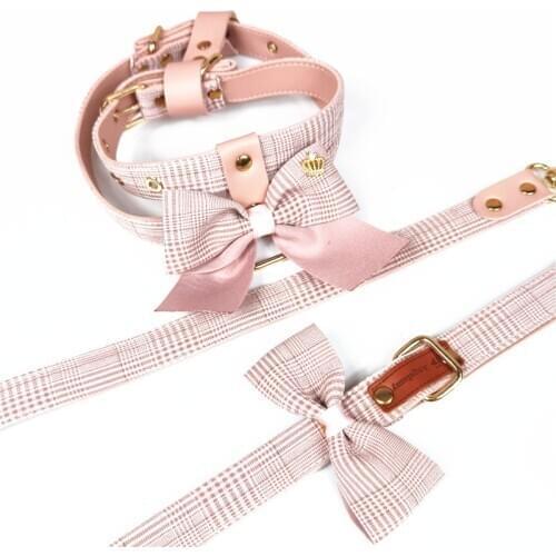 2020 Pet Chest Strap design Vest Harnesses soft comfortableSmall Dog Puppy Cat Leather Leash Pet Supplies
