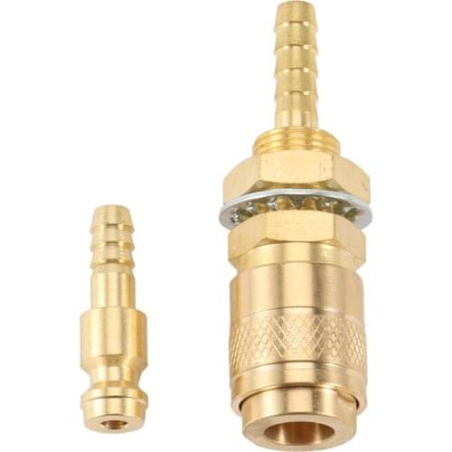 Water Cooled Gas Adapter Quick Connector Fitting For TIG Welding Torch Or MIG Welding Torch Plug