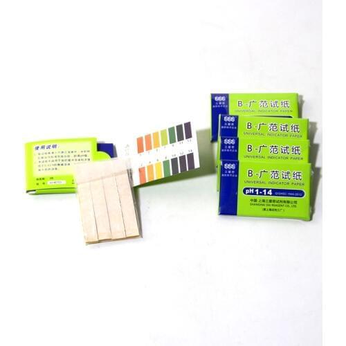 Aquarium water quality test paper PH extensive test paper / PH test paper 1-14PH / PH paper / 80 per pack