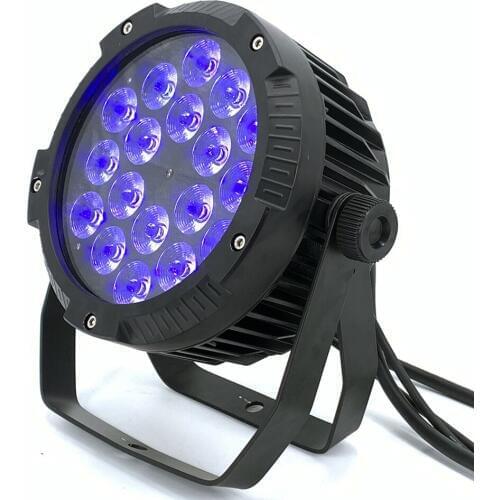 IP65 waterproof 18X12W 54x6W led Par Lights, RGBW UV RGB Cool white warm white LED COB PAR DMX512 control professional stage