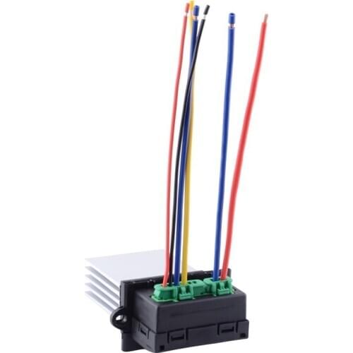 SPEEDWOW Air Conditioning Heater Blower Control Module Resistor Plug + Connector/Wire For Renault Megane Citroen 6441L2 6441 L2