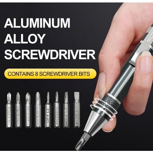 New 8 in 1 Mini Precision Screwdriver Set Electronic Torx Screwdriver Opening Repair Tools Kit For iPhone Camera Watch Tablet PC
