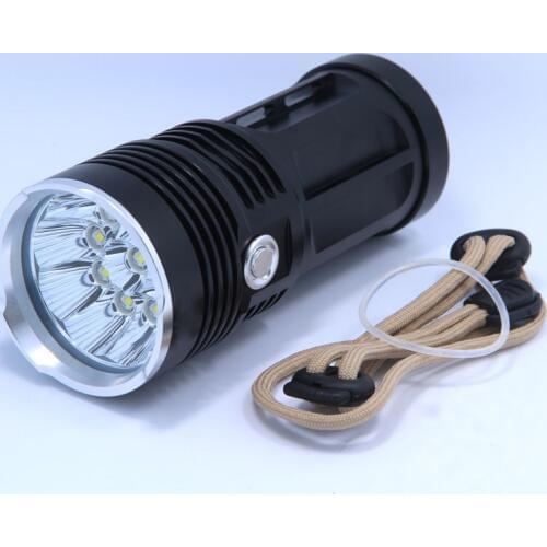 New Brightest LED Flashlight Portable Torch 22000LM Super Bright 11 x XM-L T6 LED Hunting Fishing Flash Light Lamp Torch Lantern