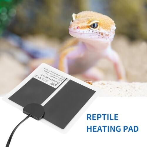 Heating Warm Pad Adjustable Temperature Controller Incubator Mat Tools Terrarium Reptiles Heat Mat 5-20W Climbing Pet