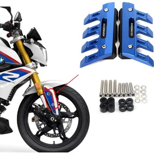 Motorcycle Front Fender Side Protection Guard Mudguard Sliders For BMW G310GS G 310GS G310 GS Accessories universal