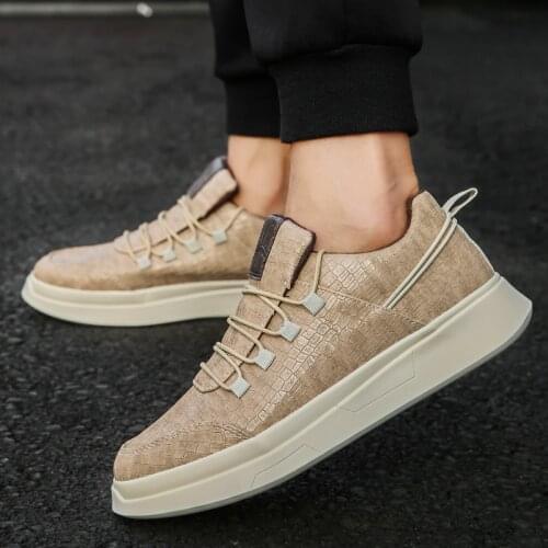 Simple Men Shoes Tenis Sneakers Men Solid Zapatos Hombre Men Sneakers Casual Shoes Men Plus Size Lace Up Sneakers for Men