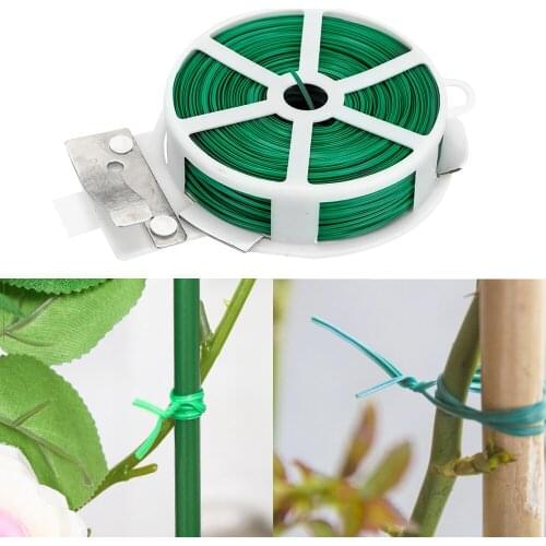 Garden Tie With Clipper Cable Ties Management Protection Bag Plastic Wire Binding Line