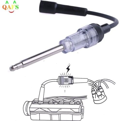 Spark Plug Ignition System Coil Engine In Line Auto Diagnostic Tester Ignition Test Tool Black