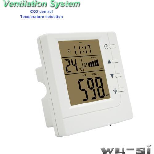Indoor air quality monitor CO2 regulator with RS485