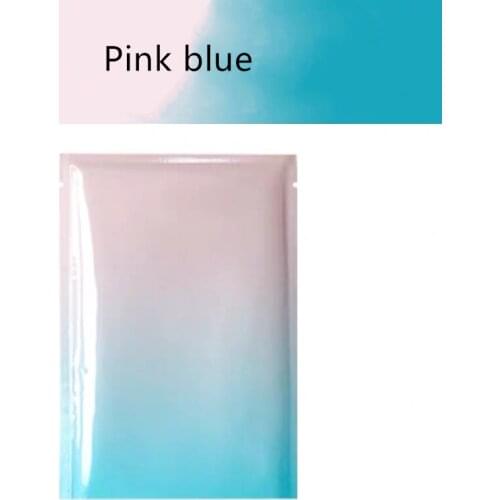 100Pcs Colorful Top Feed Foil Flat Bottom Bags Food Pouches,Mylar Aluminum Foil Bags,Tea Pouches,Food Storage Bag For Pack