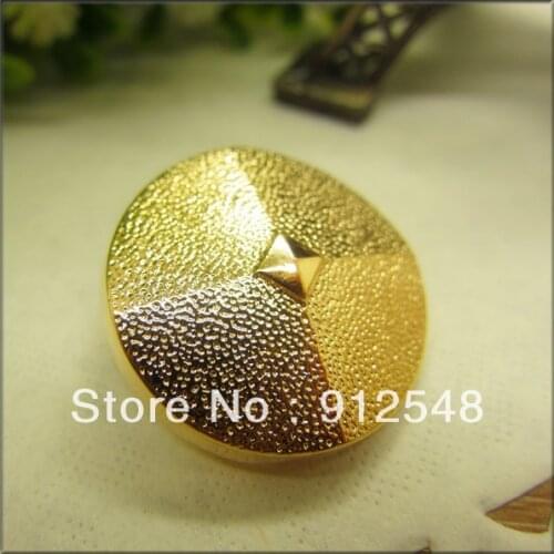25mm, 10pcs/lot,alloy metal button in gold color,classic fashion Art buttons, garment accessories,JX011