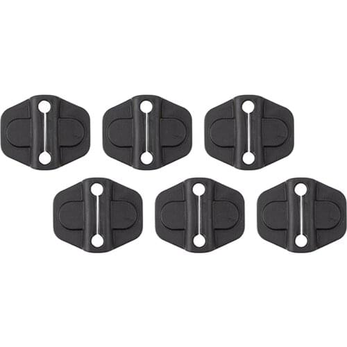 6pcs Door Lock Cover for Wrangler JL JLU 2018-2021 Protection Trim