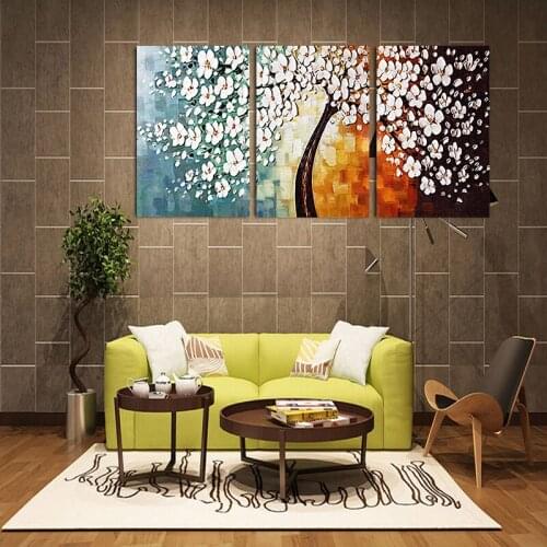 80*59cm Lucky Tree Canvas Painting Wall Art Poster Unframed Abstract Picture Living Room Home Office Decoration