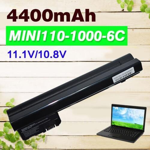 4400mAh battery for Compaq Mini 102 mini 110 mini 110c CQ10 CQ10-100 for HP mini 110 mini110-1000 537626-001 HSTNN-CB0C