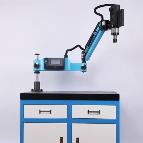 Free Shipping EU Tariff Free CE 220V CNC Electric Tapping Machine Electric Tapper Power Taps Threading Machine Tapping Tool
