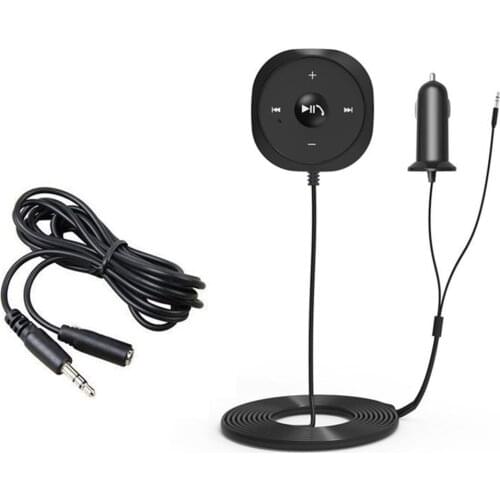 USB2.0 -compatible Wireless Car Adapter Kit Hands-free Talking Car Audio Receiver Built-In Mic Music Controller Stereo Sound