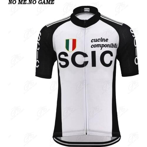 Pro team Retro Cycling Jersey Mens Summer Short Sleeve Road Racing Bike Wear Clothing Quick Dry 100%Polyester MTB Bike Jersey