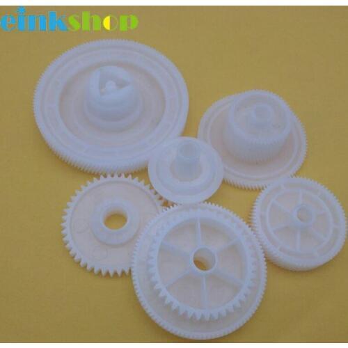 Einkshop 1 Set for hp 5200 Drive Fuser Driver Motor Gear For HP LaserJet 5200 5200LX Copier Printer Parts Motor Gear Assambly