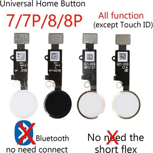 1pcs Home Button with Flex Cable for iPhone 7G 7 Plus Home button Flex Assembly