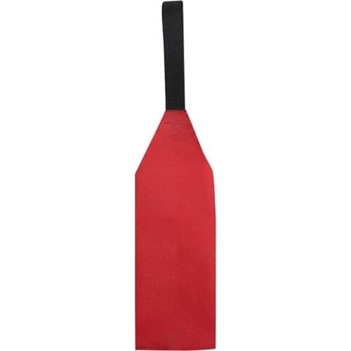 Kayak Red Travel Safety Flag, Red Travel Warning Flag,Kayak Canoes Towing Warning Flag with Webbing Safety Accessories