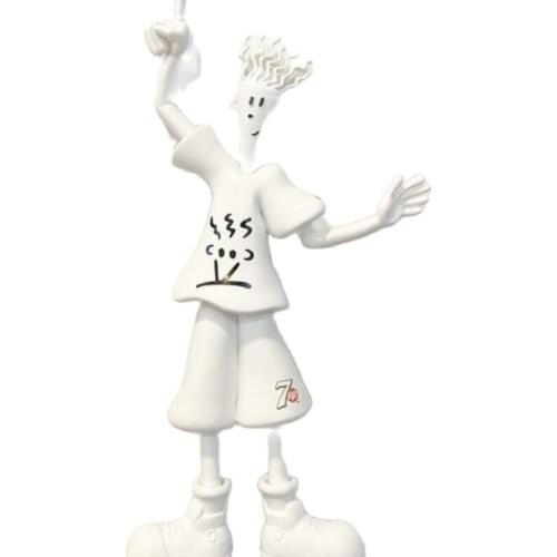 HEDY Collaboration Qixizi Trendy Trendy Tide Brand Decoration Sculpture Cartoon 7UP Doll Collection Cute Christmas Doll