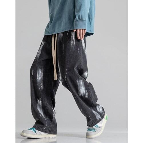 Мужские широкие джинсы MR.GOLDENBOWL China At AliExpress