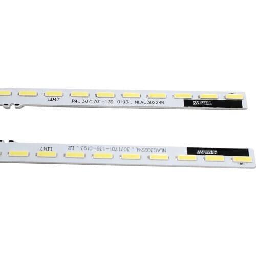 New 530mm For LED Backlight strip NLAC30224L NLAC30224R KDL-47W805A KDL-47W802A Kdl-47W809 KDL-47W807A LC470EUF-FFP2